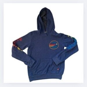 Aviator Nation Kids Blue Hoodie